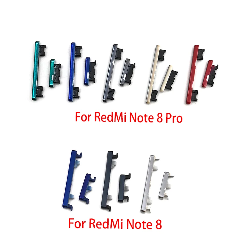 20buc/loturi Pentru Xiaomi Redmi Nota 8 Pro Power On de Pe Cheie Buton Lateral Volum Cablu Flex Piese de schimb