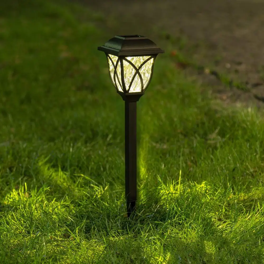 Lumina solara 1/3pcs pătrat de gazon camera lampă tip de lampă de masă în aer liber rezistent la apa parc grădină cu gazon, calea peisaj de iluminat decorative