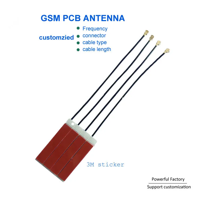 Mostră gratuită 3dbi Wireless Internă u.fl 3g GSM antena pcb cu 1.13 cablu 10 cm 20 cm 10BUC / lot