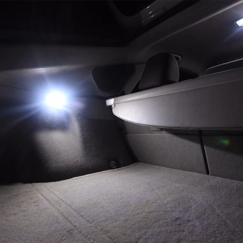 Shinman 4buc erori Interior Alb Lumina LED-uri Pachet Kit Pentru Hyundai accent 2012-accesorii lectură ușa lumini