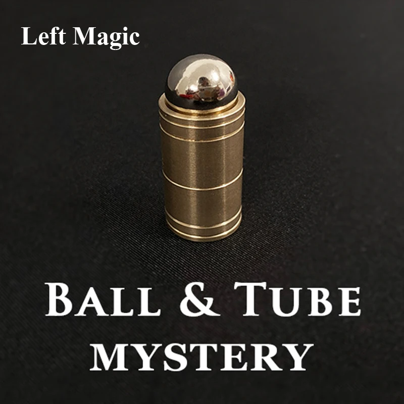 Mingea & Tub de Mister (Alamă) Close up Magic Trucuri Iluzii Pusti de Distracție Magic Balls se Ridică Cade Etapa Magie Magician Jucarii