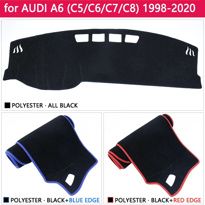 Pentru Audi A6 C5 C6 C7 C8 4B 4F 4G 4K 1998~2020 Anti-Alunecare Mat tabloul de Bord Pad Acoperire Parasolar Dashmat Covor Accesorii Auto S-line