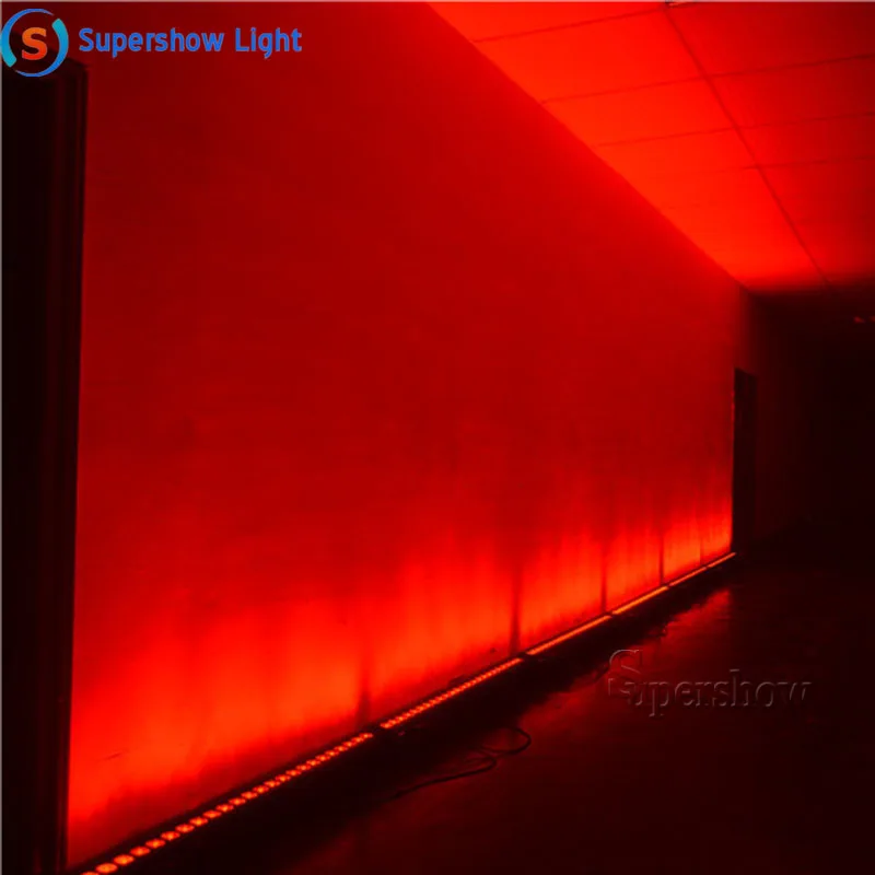 24x3W LED RGB 3in1 Led-uri de Perete de Spălare Lumina DMX Led Bar DMX Linie Bar se Spală în Scenă de Lumină Petrecere de Nunta Evenimente de Iluminat