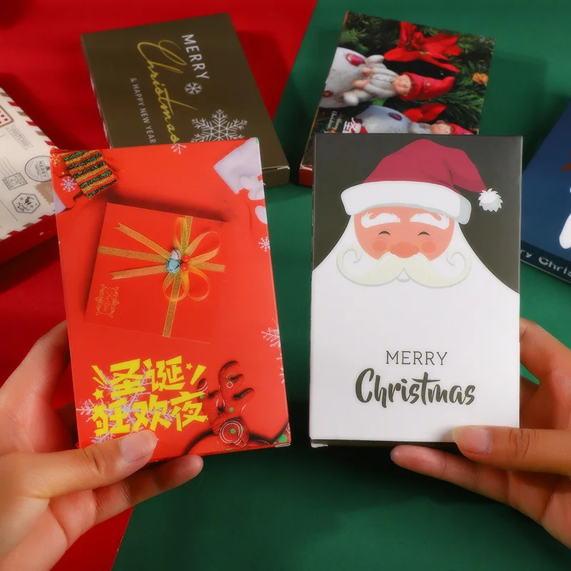 120pcs Crăciun cărți Poștale pentru Moș Crăciun Cadouri Creative de Papetărie Scris de Salut Cadouri cărți Poștale de Anul Nou Card
