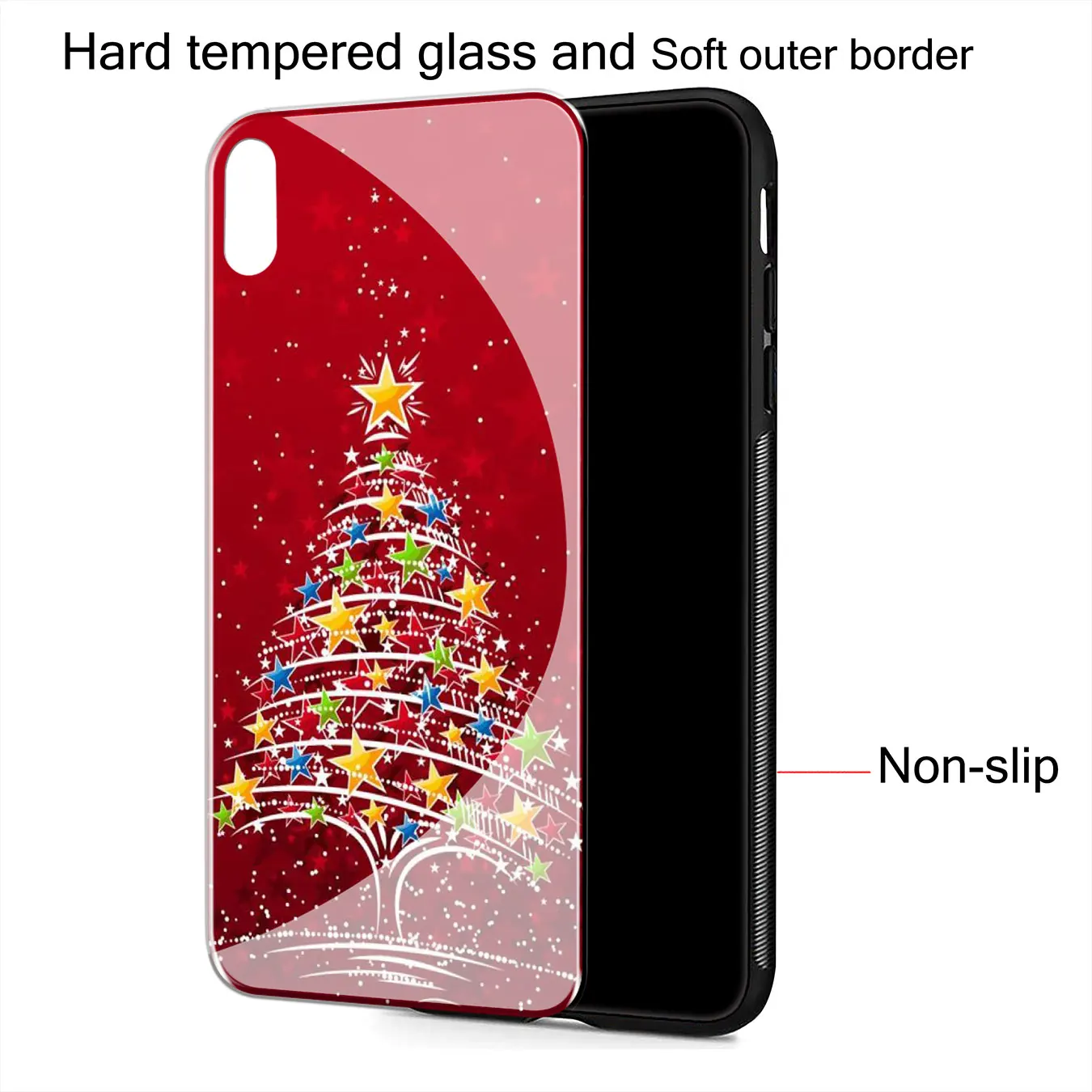 Anul nou, Crăciun Sticla Caz de Telefon pentru Samsung Galaxy S20 Ultra S10 + S8 S9 S7 Edge Nota 8 9 10 Plus Lite