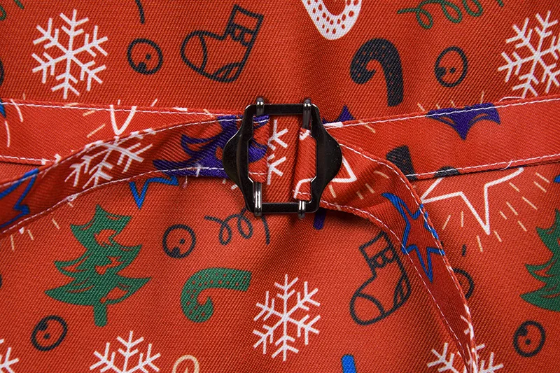 Fulg de nea de Imprimare 3D Roșu Crăciun Vesta Barbati 2019 Toamna New Slim Fit Vesta Mens Xmas Party Vacanță Bal Veste Tuxedo Chaleco