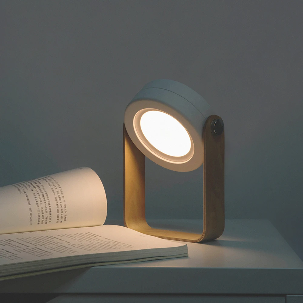 Creative Pliabil Atinge Estompat de Lectură a CONDUS Lumina de Noapte Felinar Portabil Lampa USB Reîncărcabilă Lămpi de Birou Noptiera Copii Cadou
