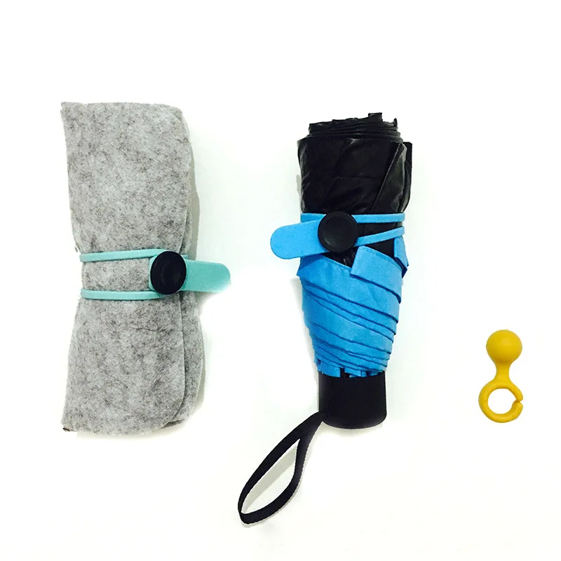 Mic Moda Pliere Umbrela Pentru Femei Cadouri Pentru Barbati Mini Umbrela de Buzunar Pentru Fete Dovada UV rezistent la apa Portabil-40