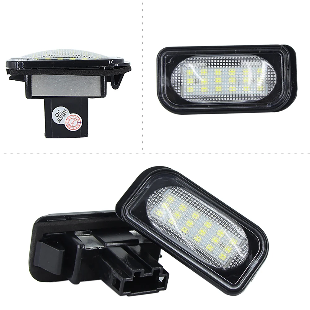 LED-uri de Lumină de inmatriculare lampa pentru Mercedes-Benz W203 4D Sedan W209 2038200066 A2038200066 pentru benz lampa numărului de Înmatriculare Auto auto