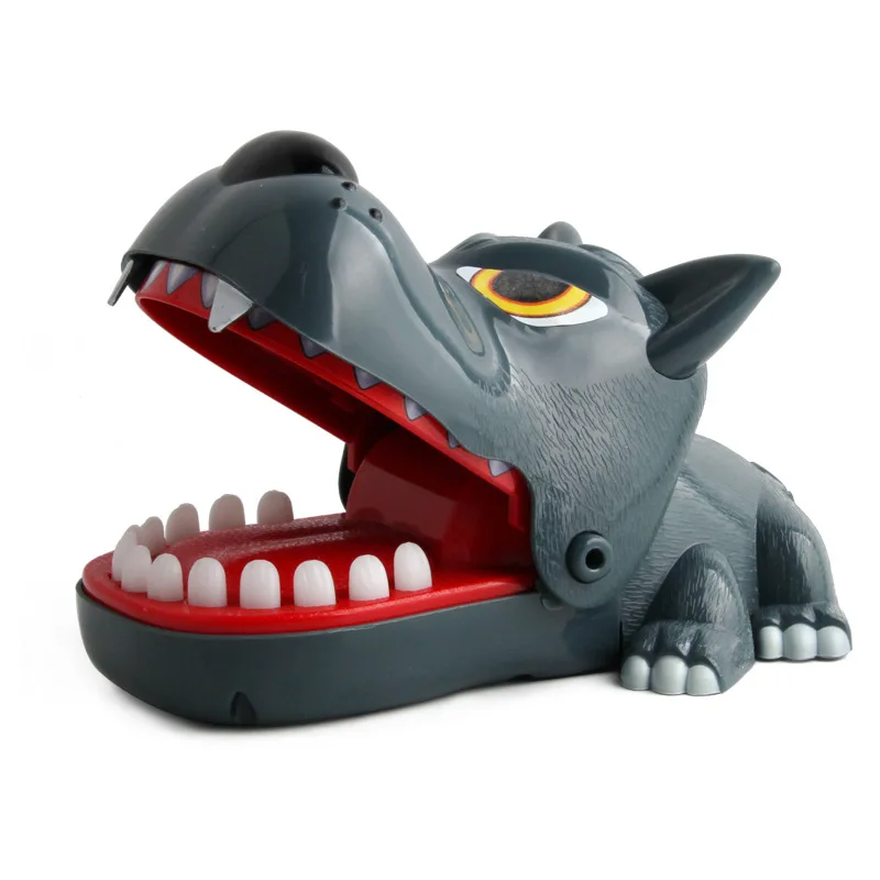 Mare Bulldog Crocodil Gura de Rechin Dentist Musca Degetul Joc Amuzant Noutate Gag Jucărie pentru Copii Amuzante de Joaca pentru Copii, Glume pentru Adulți