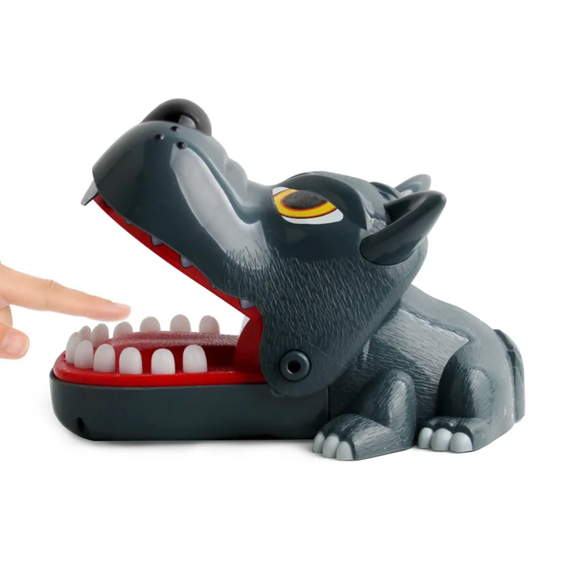 Mare Bulldog Crocodil Gura de Rechin Dentist Musca Degetul Joc Amuzant Noutate Gag Jucărie pentru Copii Amuzante de Joaca pentru Copii, Glume pentru Adulți