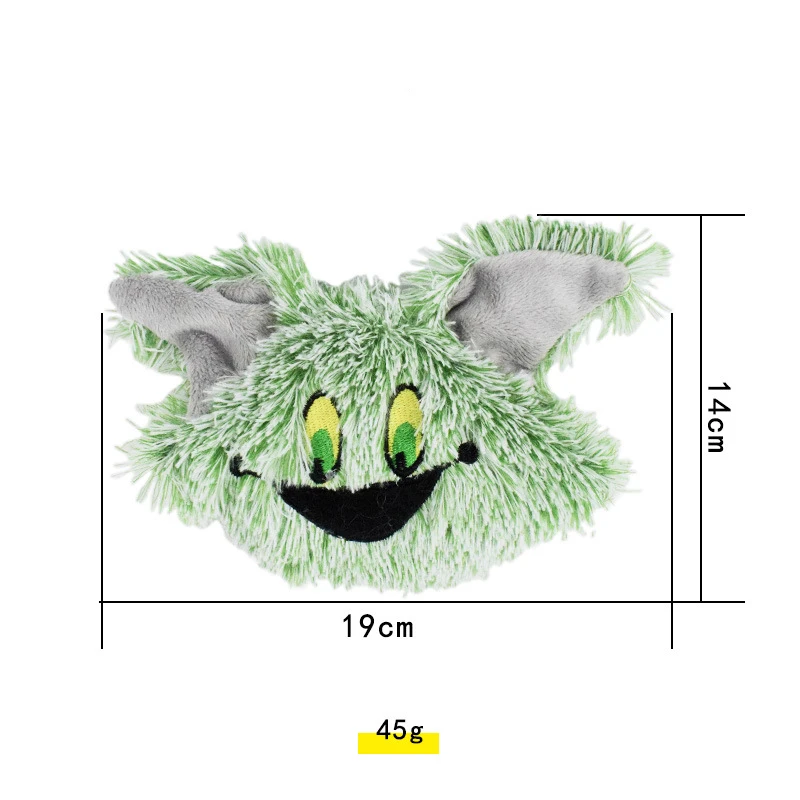 Animal de casă Pisică Câine Monstru de Desene animate, Jucării Umplute Guițat de Companie Jucărie de Pluș Drăguț de Puzzle pentru Caini Cat Mesteca Squeaker Jucăria pentru animale de Companie