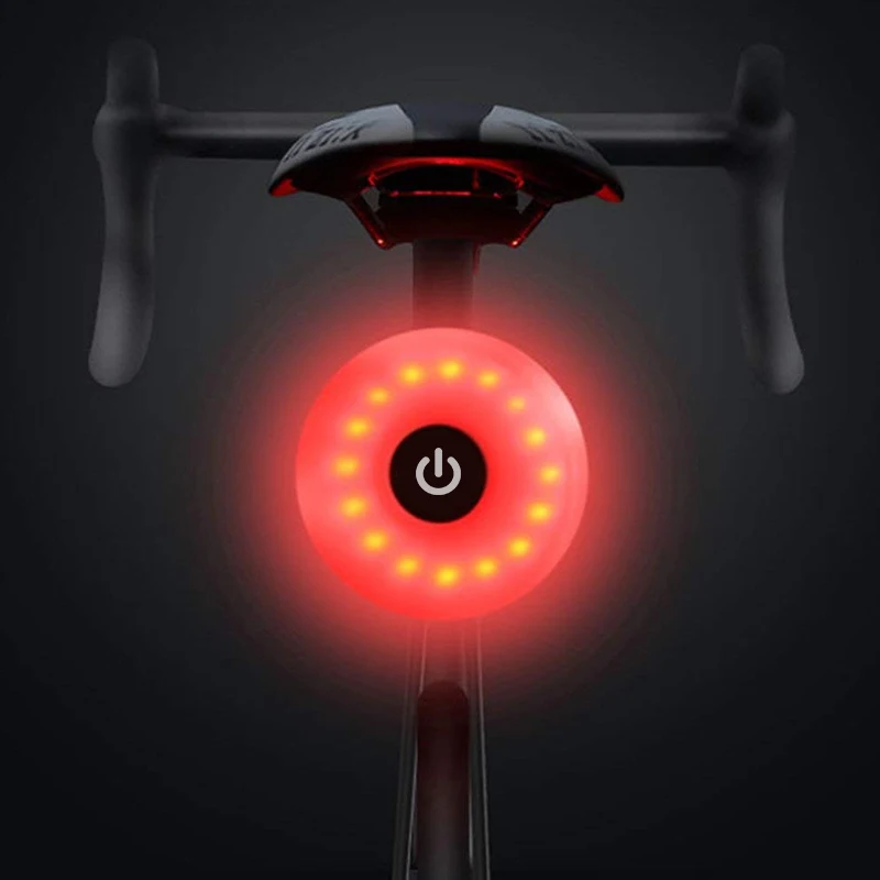 WasaFire Mini Biciclete Coada Lumina Bicicleta lampa Spate Stop USB Reîncărcabilă Lanterna de Siguranta Lumini de Avertizare Ciclism Accesoriu