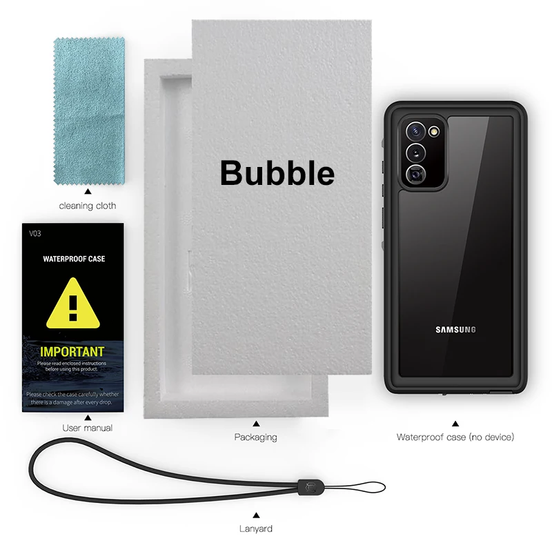 Scufundări Caz Pentru Samsung Galaxy Nota 20, Ultra Caz Ip68 Rezistent La Apa Acoperă Pentru Samsung S20 Ultra Nota 10 S10 Plus Umderwater Coques