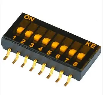 DSHP08TSGER 8 Wei 1,27 MM 16 pin 8 comutator DIP de viteze cu 16 pini SMD comutator DIP