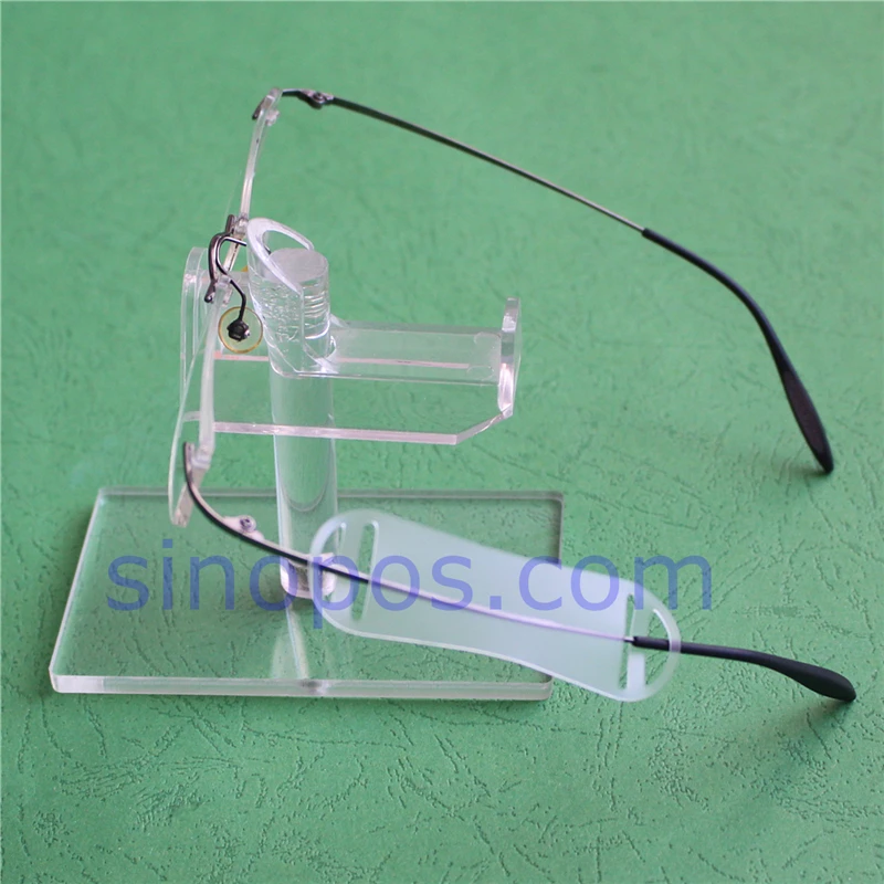 Optice Cadru Aluneca Pe Eticheta de Bază, ochelari ochelari glisați peste etichetă de preț bijuterii bandă moale etichete templu suport din plastic pentru montare