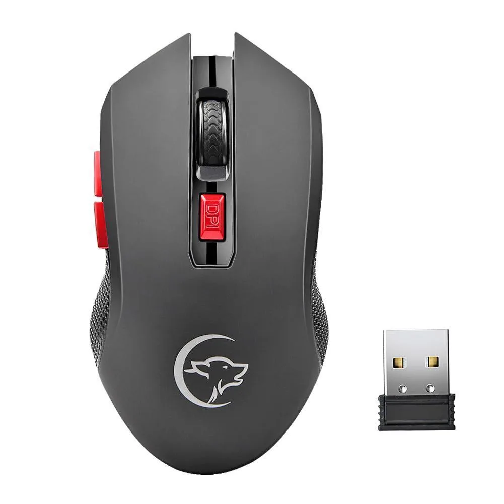 2.4 G Wireless Mouse de Gaming 2400DPI 6 Butoane de mouse-urile Optice w/ Receptor USB Masa de Calculator Ergonomic Tăcut Pentru Laptop PC