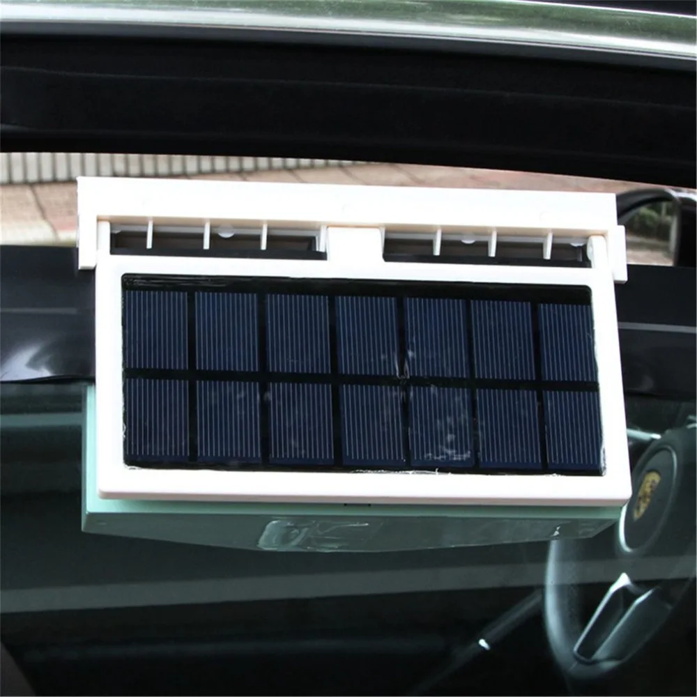 Solară Soare Energie Mașină Automată de Aerisire Cool Fan Cooler Sistem de Ventilație a Radiatorului masina Purificatoare de Aer