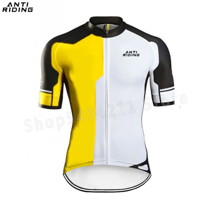 Pro Echipa de Ciclism de Îmbrăcăminte 2020 Ciclism Maneci Scurte Jersey Set MTB Uniformă Bărbați Ciclism Set Triatlon Skinsuit Kit-ul