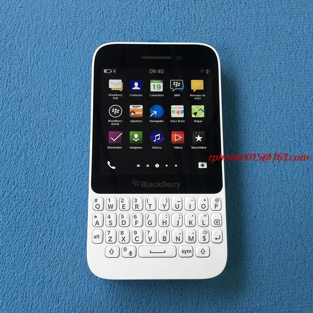 Deblocat Original Blackberry Q5 2GB RAM 8GB ROM GSM telefon Mobil 3G 3.1