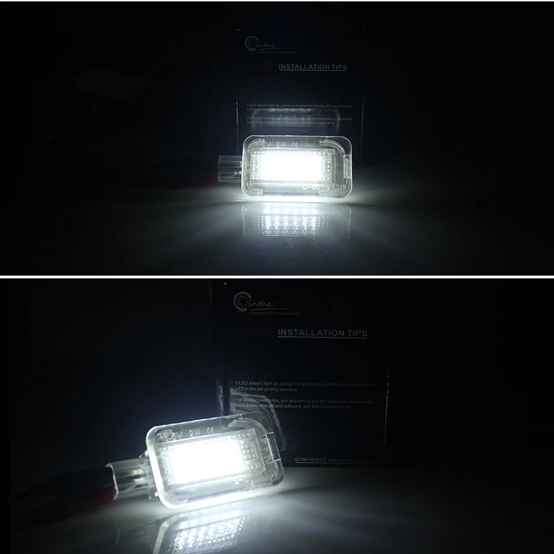 IJDM Super Luminoase de Mare Putere, Xenon Alb Full LED Portbagaj Cargo Lumina Zona de Asamblare Pentru Honda Acura, Alimentat de 18-SMD LED Diode