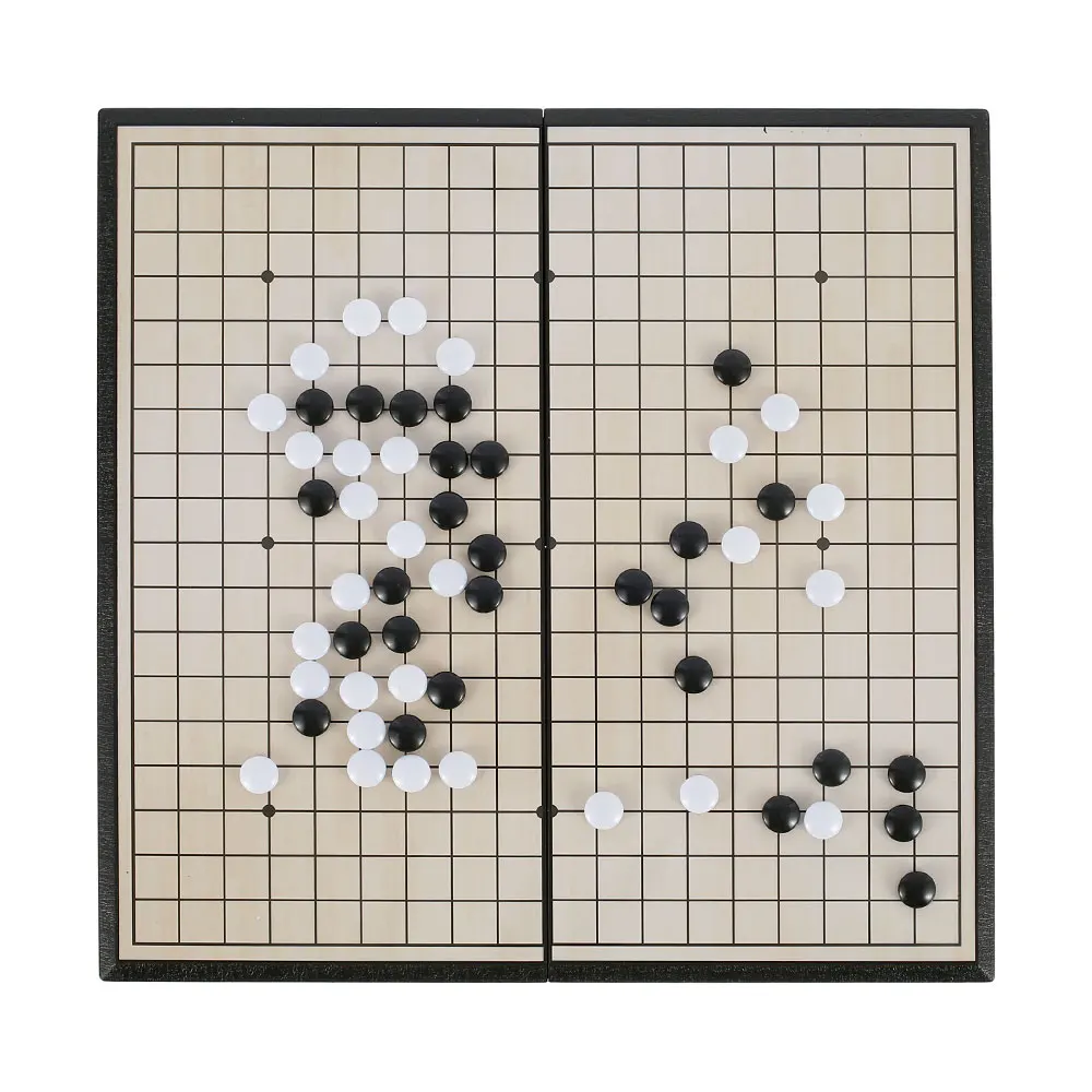 Magnetic Du-te Șah Set Portabil Pliabil Negru Alb Piesele de Șah pentru Bătrânul Copii Puzzle Joc de Șah Bord Jucarii Cadou