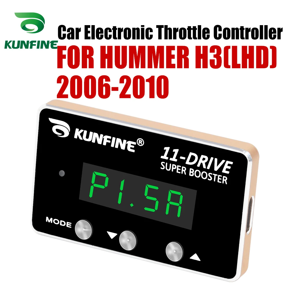 KUNFINE Masina Clapetei Electronice Controler de Curse Accelerator Puternic Rapel Pentru HUMMER H3(LHD) 2006-2010 Piese de Tuning
