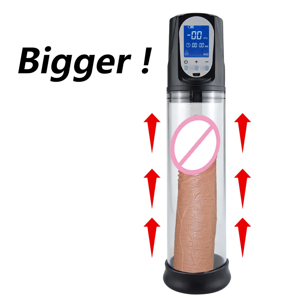 Automat Pompa Pentru Penis Marirea Penisului Pompa De Vid Mai Mare Creștere De Sex Masculin Masturbator Pompa Jucărie Sexuală Pentru Bărbați Adulți Sexy Produse