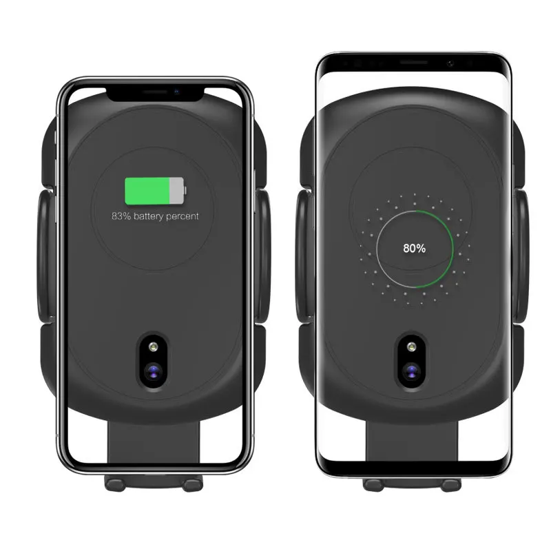 Infraroșu Inducție Automată Rapidă Wirless Incarcator Auto Pentru iPhone de 8 Plus X Masina de Montare Aerisire Suport de Telefon pentru Samsung S8 S9 Plus