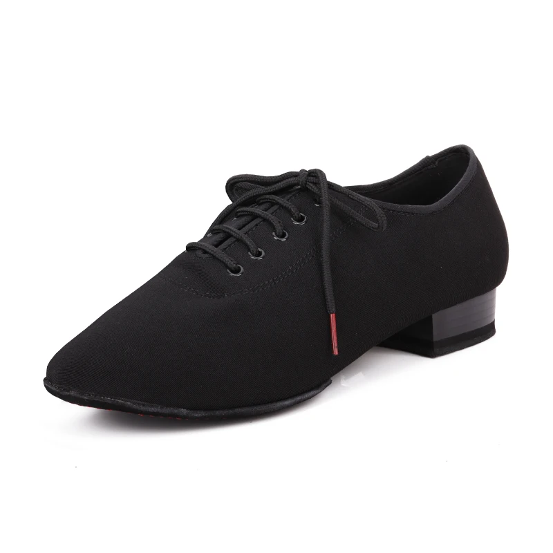 BD Pantofi de Dans Adidasi Barbati Pantofi Sociale de Bal Negru Moderne pantof Fierbinte Oxford Pânză Toc 25mm 309 Transport Gratuit