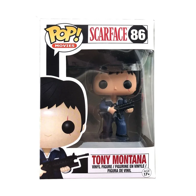Funko POP jucării Scarface Tony Montana Vinil Figura de Acțiune Original, Cutie Modelul de Colectare de Jucării pentru copii de Craciun Cadou de Ziua de nastere