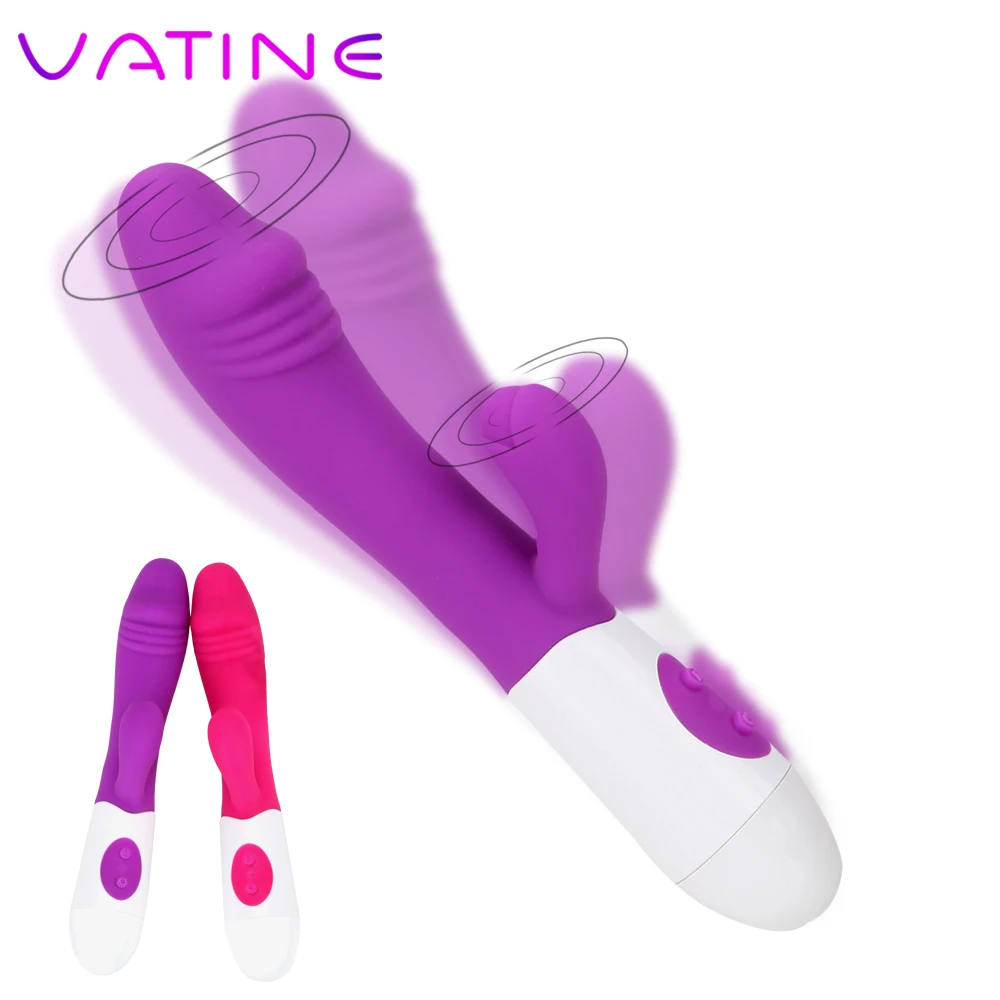 VATINE G-Spot Vibrator Bagheta Vaginal, Clitoridian Masaj sex Feminin Masturbari Sex Produs Pentru Femei Dildo Vibrator