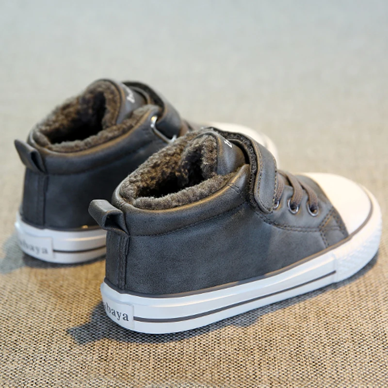 Iarna De Cauciuc Copii, Cizme Noi 2019 Moda Pantofi De Copii Pentru Fete Din Piele Băiat Adidași Sapato Infantil Cizme Copii