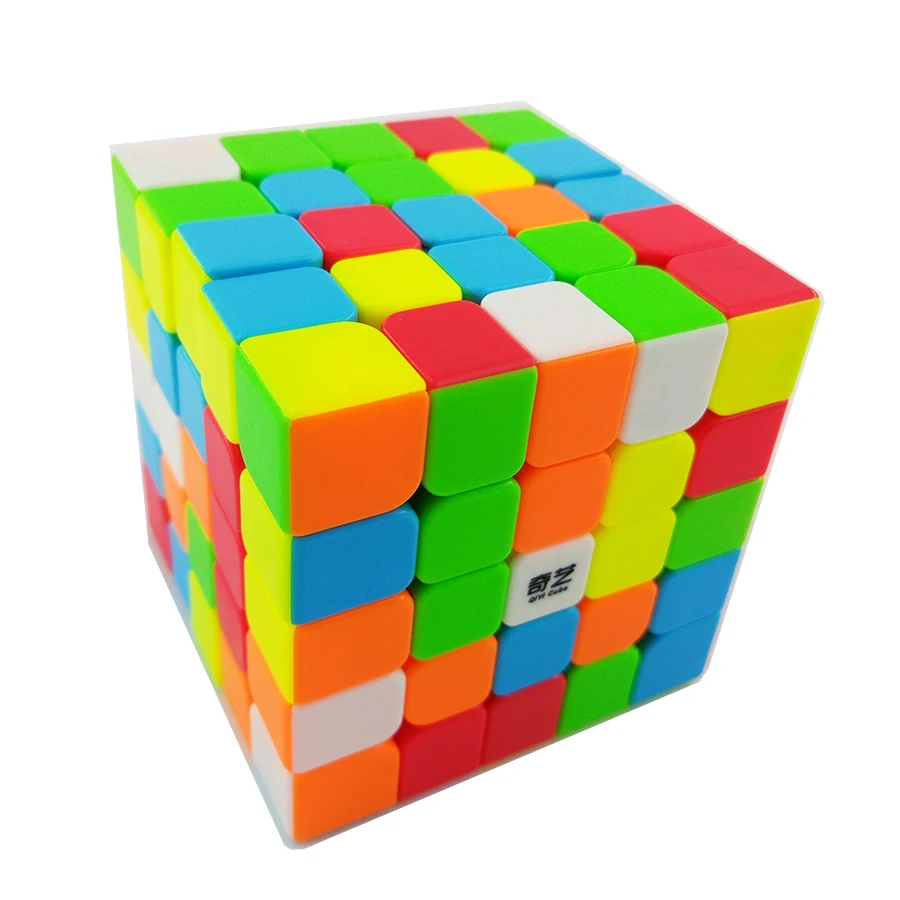 QiYi QiZheng S 5x5x5 Cub Magic Profesionale Viteza de Concurență Cub Educativ Puzzle Cub de Jucarii pentru Copii Incepatori