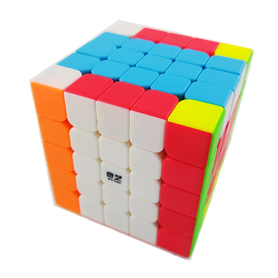QiYi QiZheng S 5x5x5 Cub Magic Profesionale Viteza de Concurență Cub Educativ Puzzle Cub de Jucarii pentru Copii Incepatori
