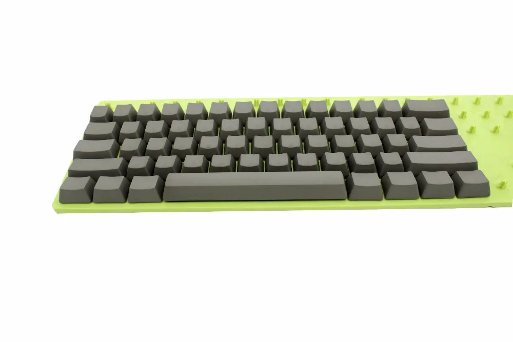 Alb Negru Gri Portocaliu Verde Galben Gol Gros PBT OEM Profil 62 Cheie ISO 61 ANSI Taste Pentru Switch-uri MX Tastatură Mecanică