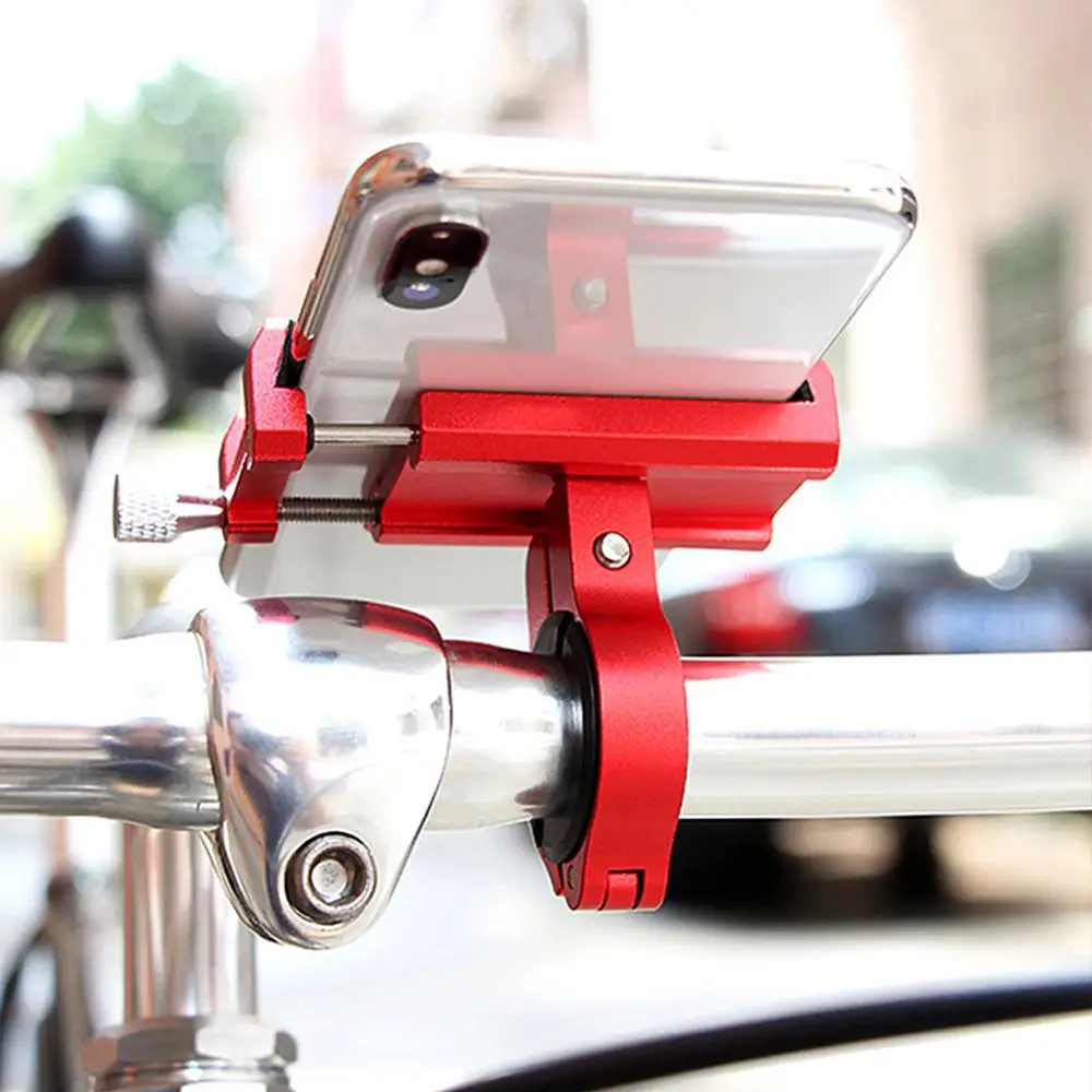 Aliaj de aluminiu de Biciclete Suport de Telefon Anti-shake Telefonul Mobil si GPS de Navigare Rafturi Biciclete MTB Biciclete Suport de Telefon