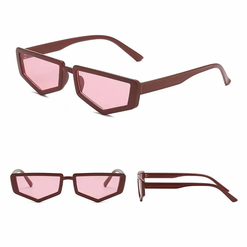MOLNIYA Moda Bărbați Clasic Poligon ochelari de Soare Femei Retro Neregulate Mici Rama Ochelari de Soare UV400 Ochelari