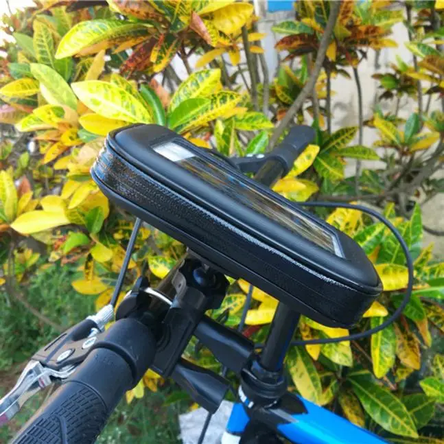 2020 Impermeabil Biciclete Suport de Telefon Mobil Ghidon Motocicleta Sac de Caz pentru Bicicleta cu suport pentru Telefon Compatibil cu cele mai multe smartphone-uri O