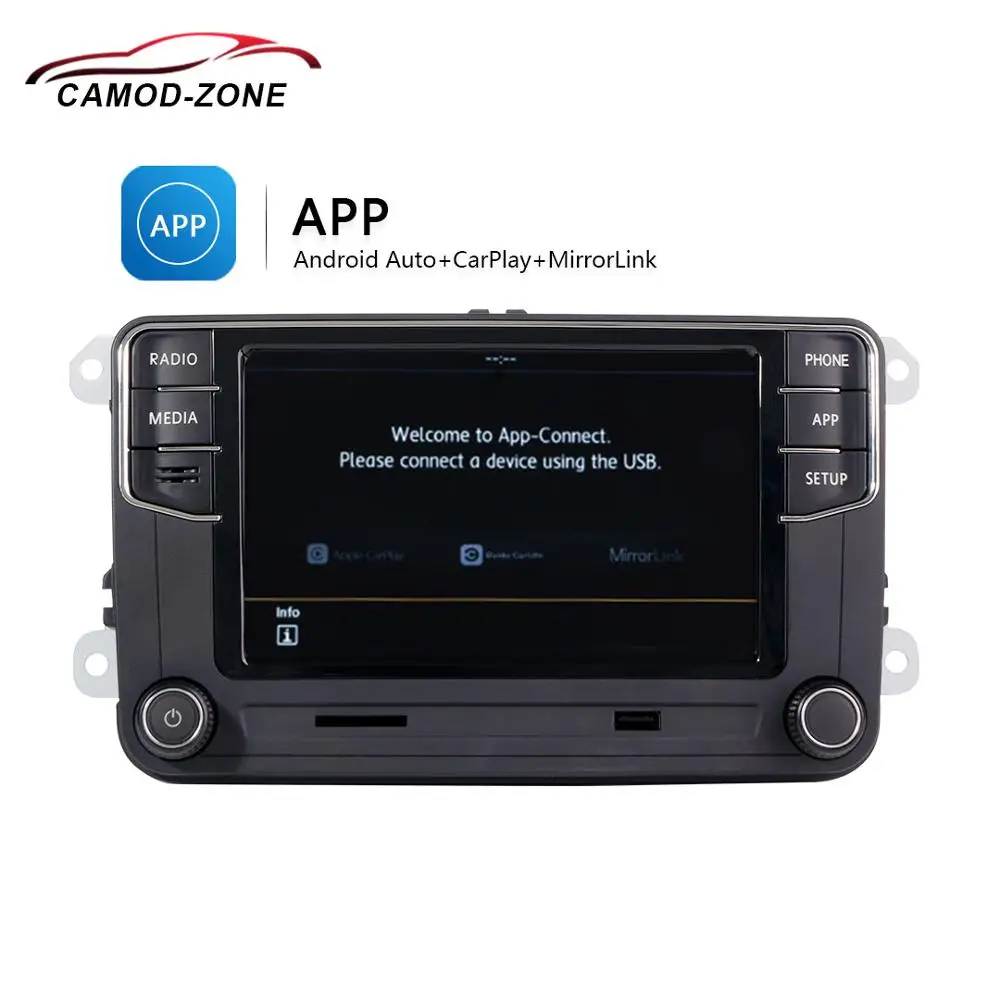 Carplay MIB RCD330187B Radio Auto Pentru VW MQB POLO 6C 280 D