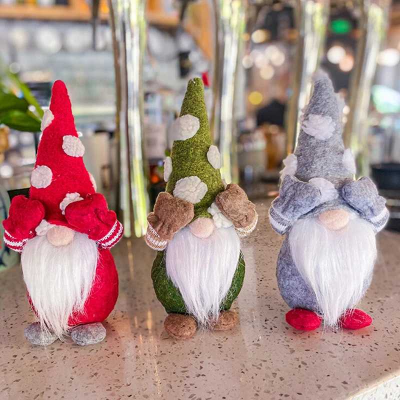 Crăciun Gnomi Elf Papusa Crăciun Fericit Decor Pentru Masa Acasă 2021 Navidad Ornamente De Crăciun Cadou De Crăciun De Anul Nou 2021