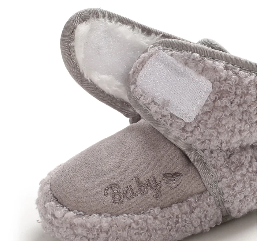 Copil Nou-Născut Pantofi Prima Pietoni Pantofi Pentru Copii Moale De Lână De Iarnă Pentru Sugari, Copii Băieți Fete Pantofi Copii Copilul Crib Pantofi 0-18 Luni