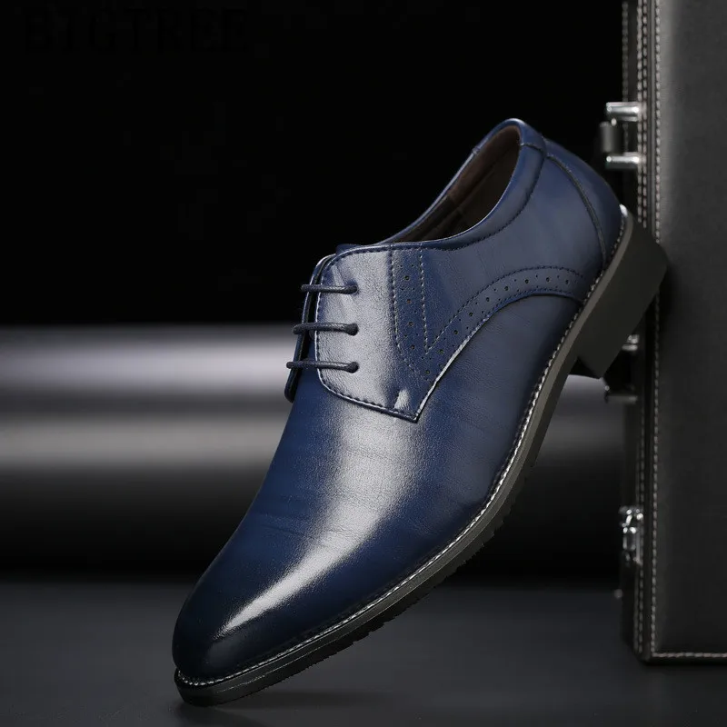 Pantofi Office Barbati Petrecere Elegantă, Pantofi Pentru Bărbați Clasic De Lux Brand De Pantofi Eleganți Bărbați Rochie De Mireasa Zapatos De Vestir Hombre Ayakkabi