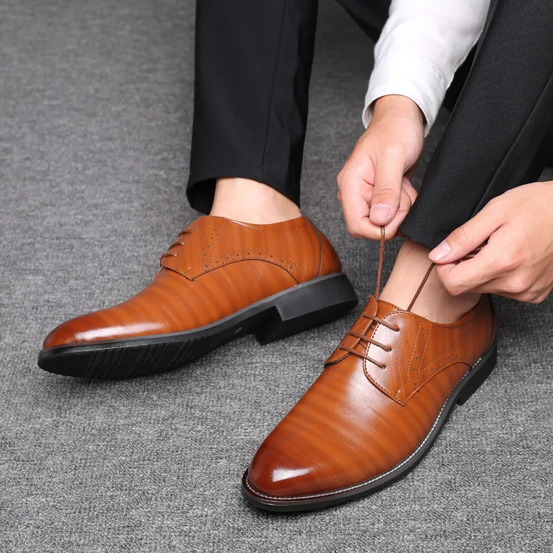 Pantofi Office Barbati Petrecere Elegantă, Pantofi Pentru Bărbați Clasic De Lux Brand De Pantofi Eleganți Bărbați Rochie De Mireasa Zapatos De Vestir Hombre Ayakkabi