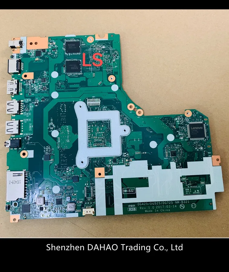 E NM-B321 placa de baza pentru Lenovo 320-17AST placa de baza DG425 DG525 DG725 NM-B321 AMD CPU Test OK lucrare originală