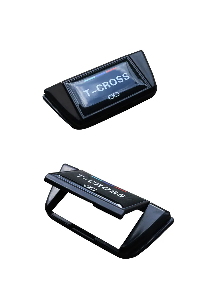 Pentru Volkswagen T-CROSS 2018 2019 2020 ABS Cromat Spate port USB de încărcare capac protecție anti-zgârieturi protecție accesorii auto