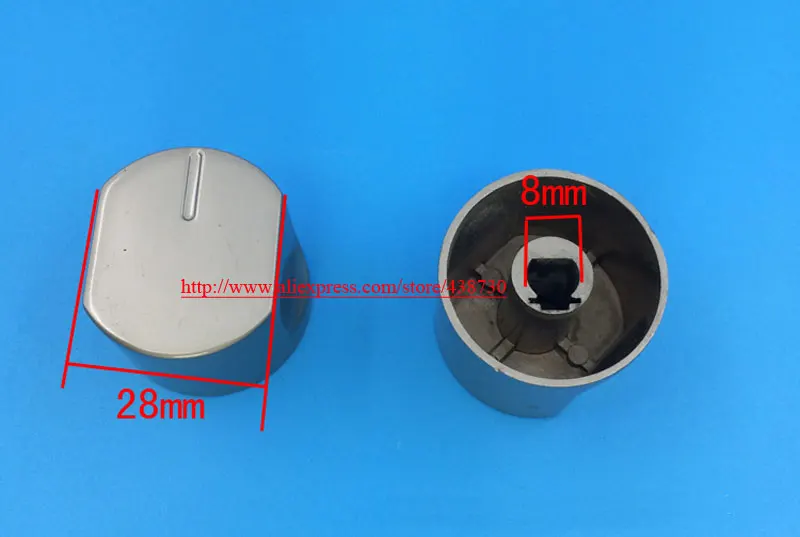 1 pereche Aliaj de Zinc aragaz comutator buton / metal aprindere buton 8mm / 45 de grade aragaz accesorii universal buton de comutare