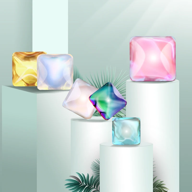 10mm Patrati Cristale Flatback 4mm Pahar Mic Strass Colorate Lipici Pe Unghii Fantezie Pietre K9 Cristale de Sticla, Accesorii