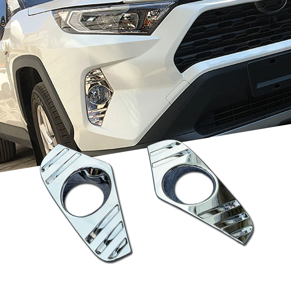 Lampă de Ceață față, Lumină de Acoperire Cadru Garnitura Pentru Toyota RAV4 RAV 4 LE XLE Limitat Hibrid 2019 Accesorii Auto Exterioare ABS Cromat