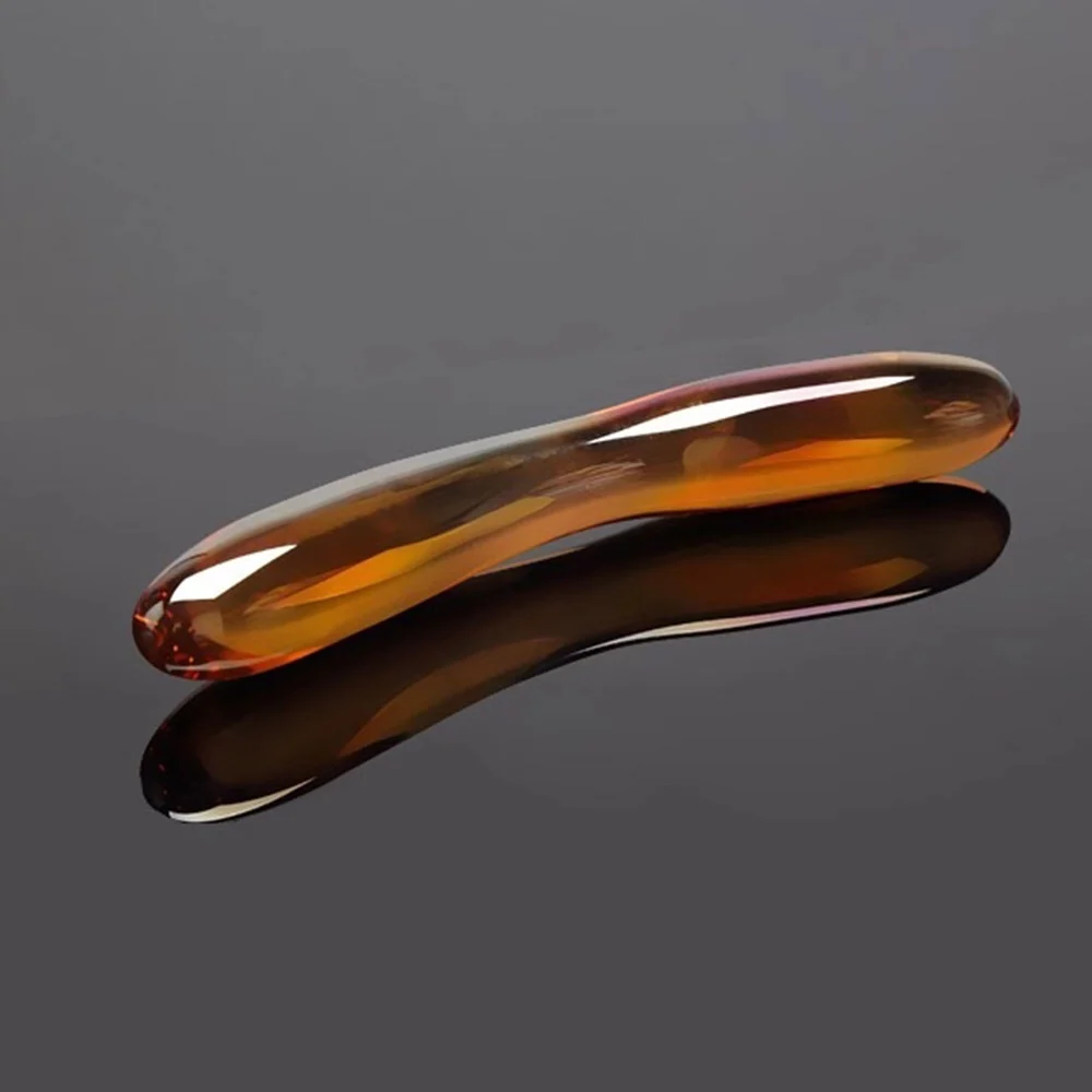 Cristalul Vibrator Realist Penis Dublu S-A Încheiat Condus De Sticlă Penis Artificial Femei Bărbați Femei Masturbare Instrumente Anal Dop Anal Pentru Adulti Jucarii Sexuale